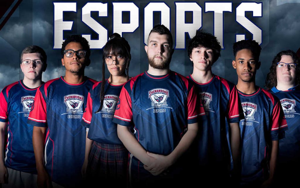 Shenadoah varsity esports team.