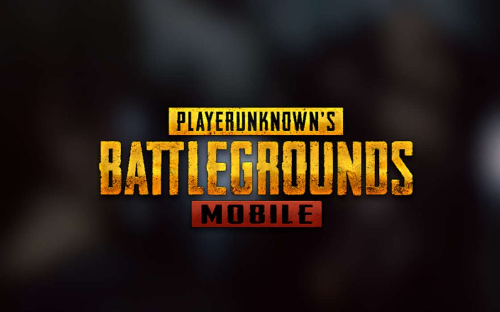 PUBG Mobile's official logo on a background of zombies.