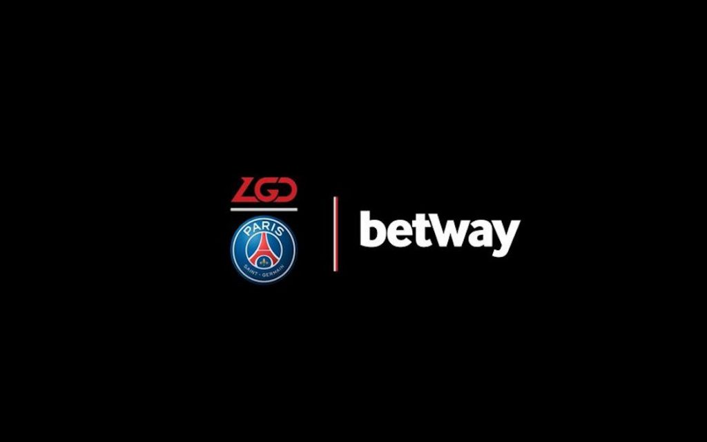 Betway and PSG LGD logos