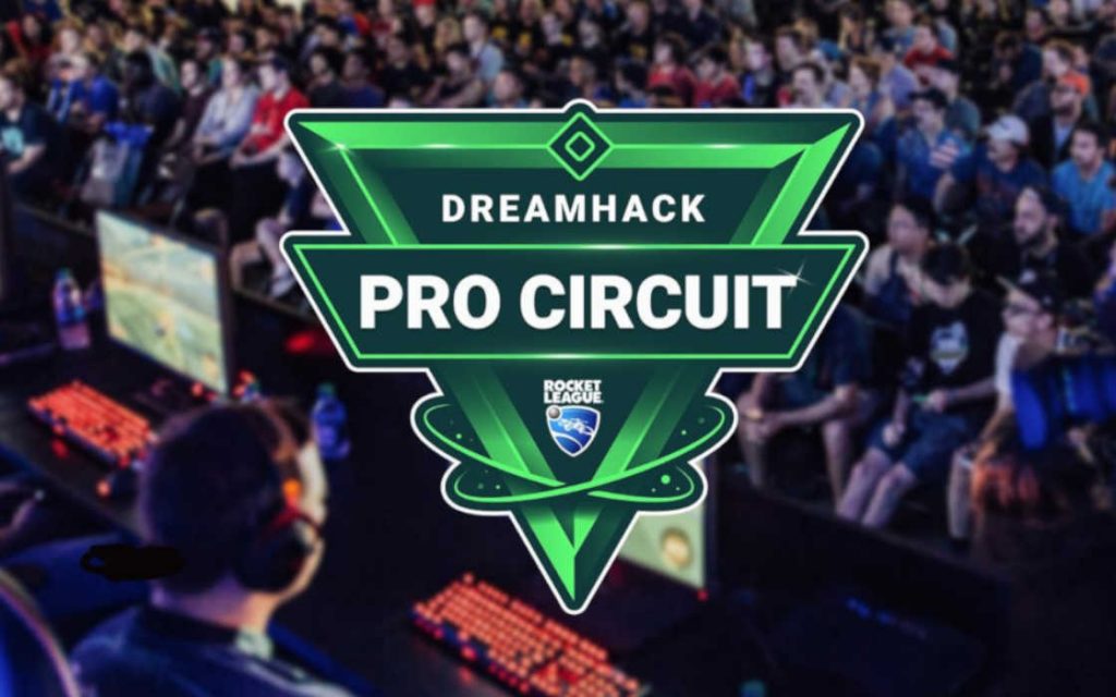 DreamHack Leizpig Rocket League official logo.